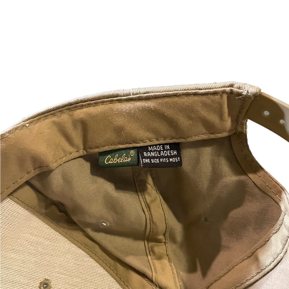 Cabela’s STIHL Tan Orange Hat Good condition​​​ - Picture 3 of 4